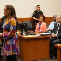 Diona Clark Gives Court Testimony