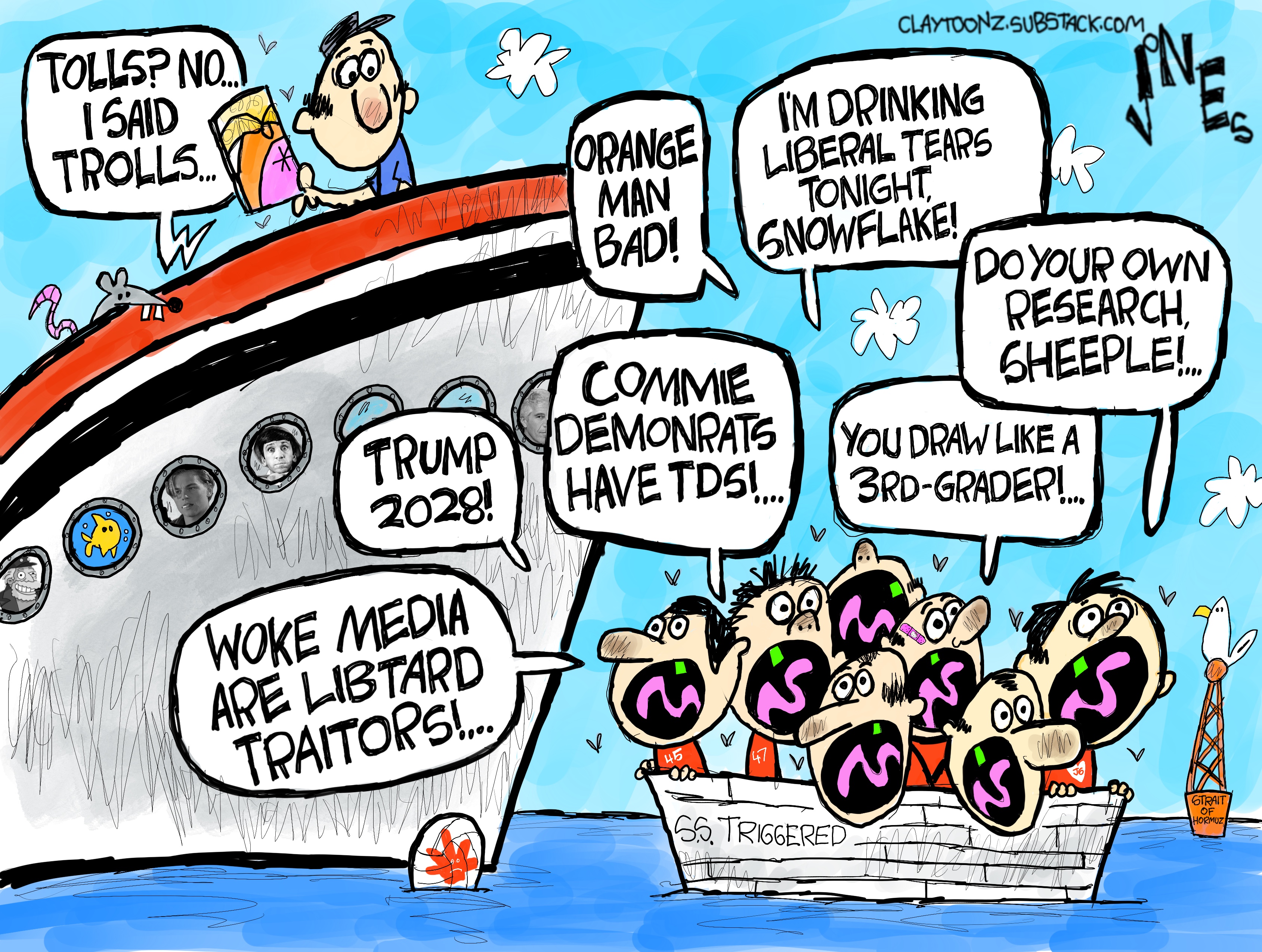 Dingies In A Dinghy