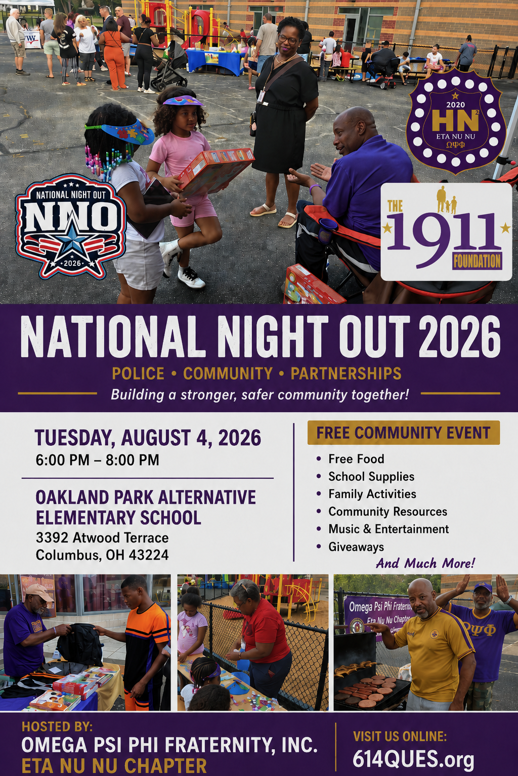 National Night Out 2026: Eta Nu Nu Style