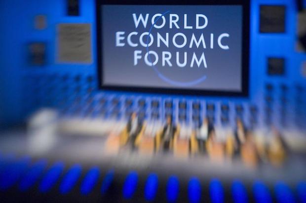 World Economic Forum stage