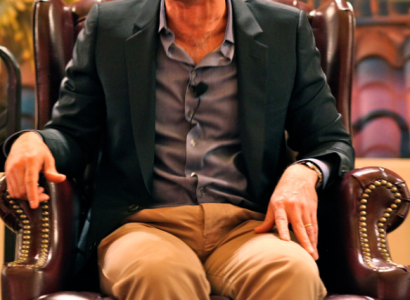 Man sitting in chair