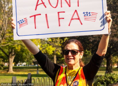 Sign - my name is Aunt Tifa