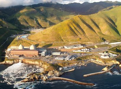 The nuclear fueled Diablo Canyon Power Plant — in San Luis Obispo County, California