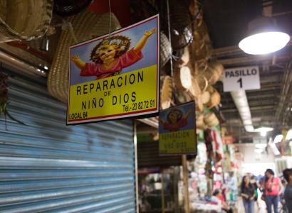 Baby Jesus figures reparations shop