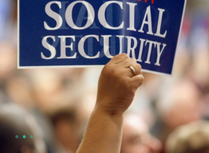 Back off Social Security sign