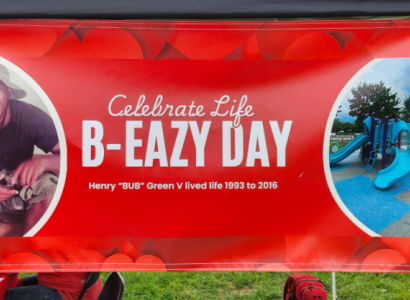 Banner from event