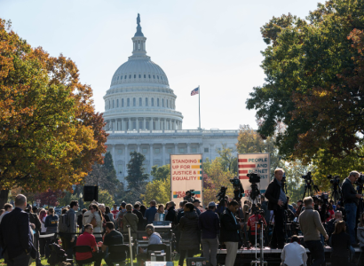 Protest at the US Capitol