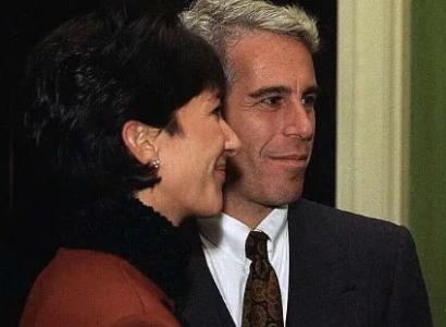 Ghislaine Maxwell with Jeffrey Epstein