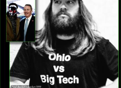 Man wearing Ohio vc. Big Tech