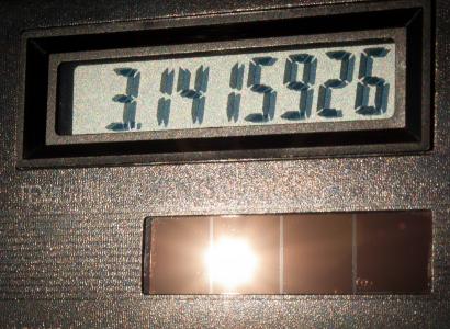 Solar calculator