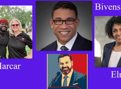 Faces of those involved in the controversy