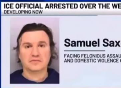 White man's face and info about his crimes