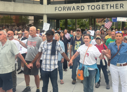 People protesting