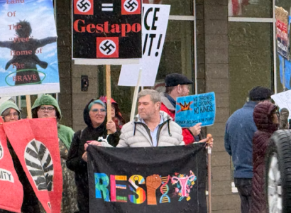 People protesting