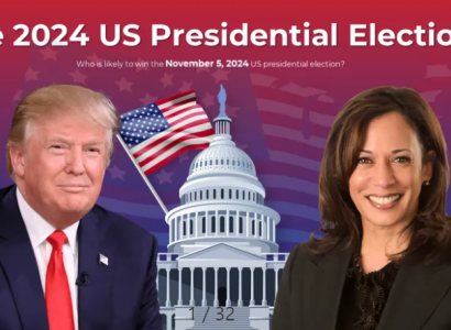 Trump and Harris