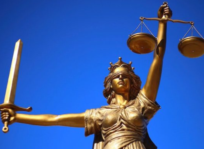 Justice statue