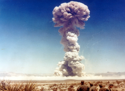Blast of smoke