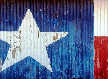 Red white and blue flag