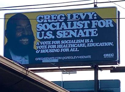 Greg Levy billboard