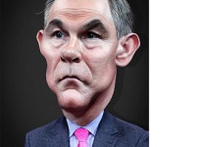 Charicature of a white man with receding hairline and a suit looking worried