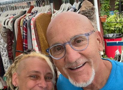 Joe Motil and young woman