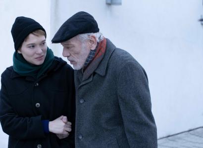 Young woman with older man