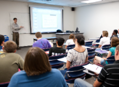 Students in classroom
