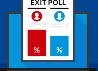 Exit poll tablet