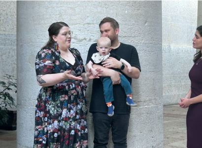 Family at Statehouse