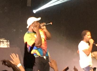 Rapper singing
