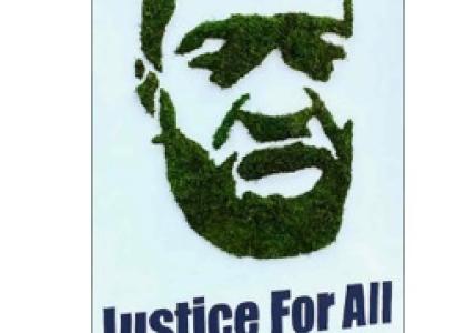 George Floyds's face