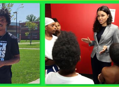 Kwesi Low and Mogan Harper