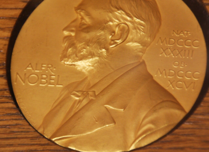Nobel peace prize medal