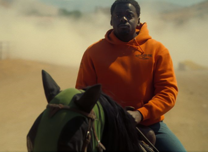 Black man on a horse