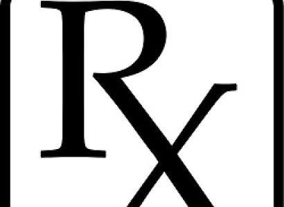Big black letters a R and a X attached to each other with black box around it