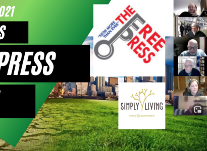 Collage of pictures from salon