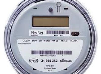 Round thermostat looking device