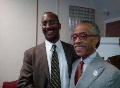 Jon Beard and Al Sharpton