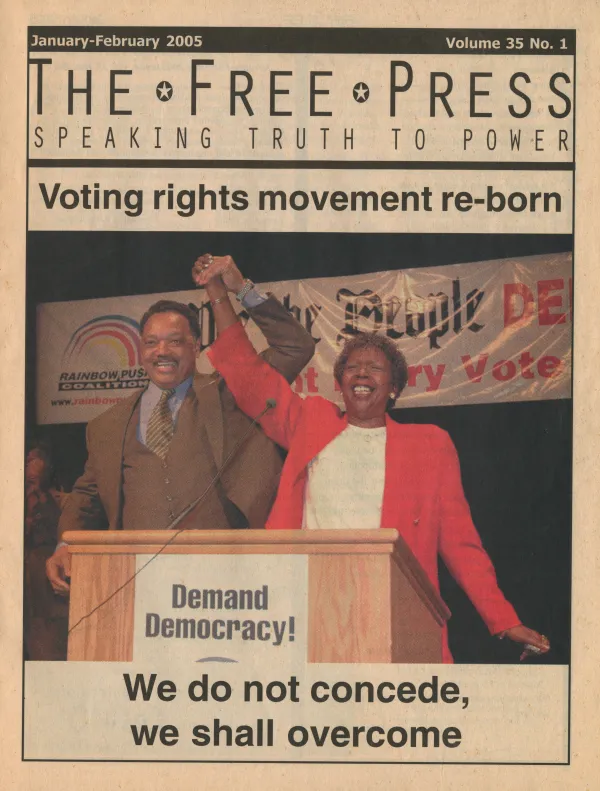 Free Press cover with Jackson and Tubbs-Jones