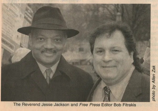 Jesse Jackson and Bob Fitrakis