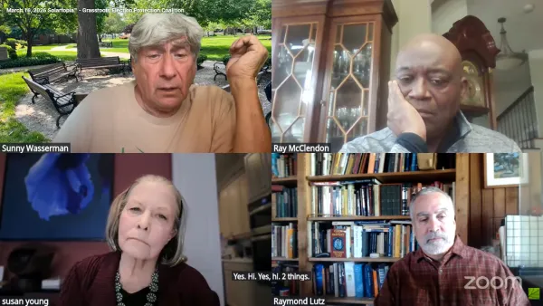 Screen Shot of Zoom 4 presenters