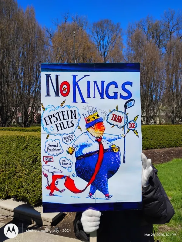 No KIngs sign