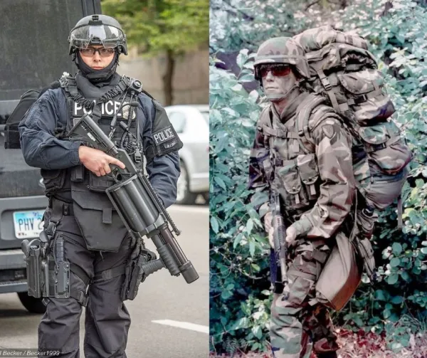 Columbus Police Officer and US military soldier