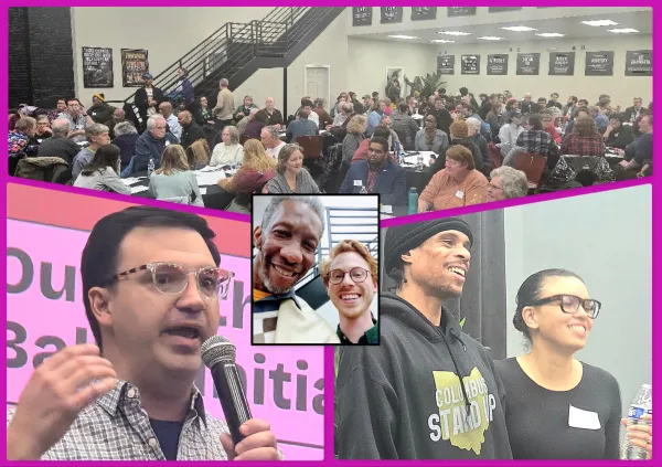 People at the meeting