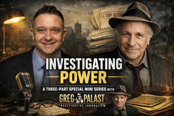 From Epstein and MI6 to voter suppression, coups, and the insiders who risk everything to expose them — Kevin Patrick interviews Greg Palast in this three-part special miniseries.