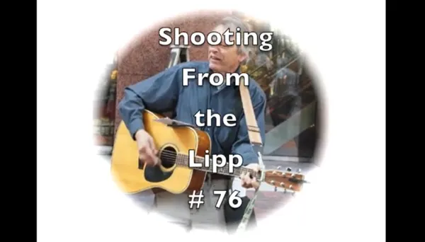 Dvae Lippman with guitar