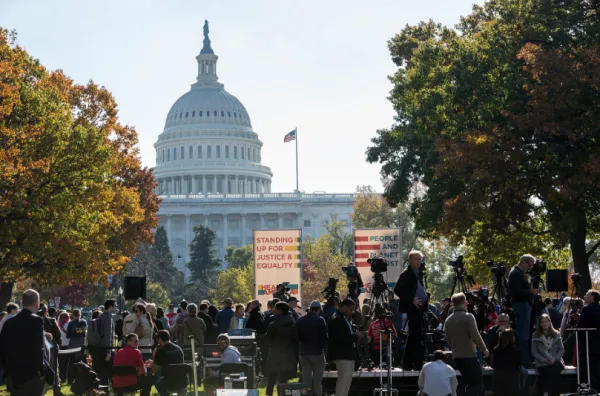 Protest at the US Capitol