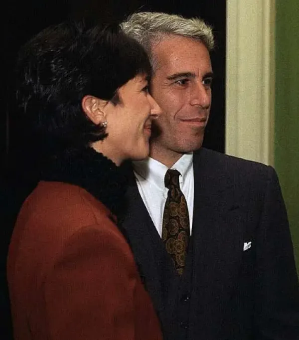 Ghislaine Maxwell with Jeffrey Epstein