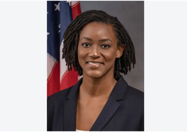 Young woman smiling
