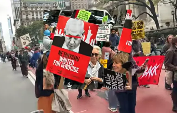 People protesting